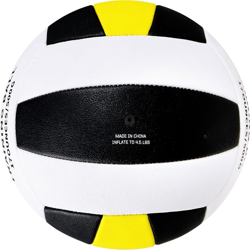 RUN2PEAK Heavy Weight Volleyball Ball Official Size 5 Setter Training Volleyballs PU Practice Volley Balls for Indoor Rebounder Equipment Setters Weighted Volleyball Setting Trainer - Image 3